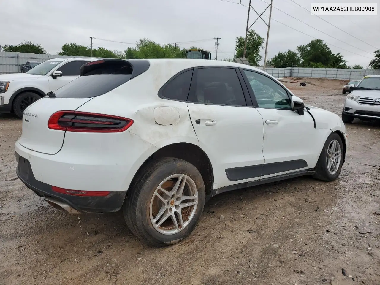 2017 Porsche Macan VIN: WP1AA2A52HLB00908 Lot: 55108025
