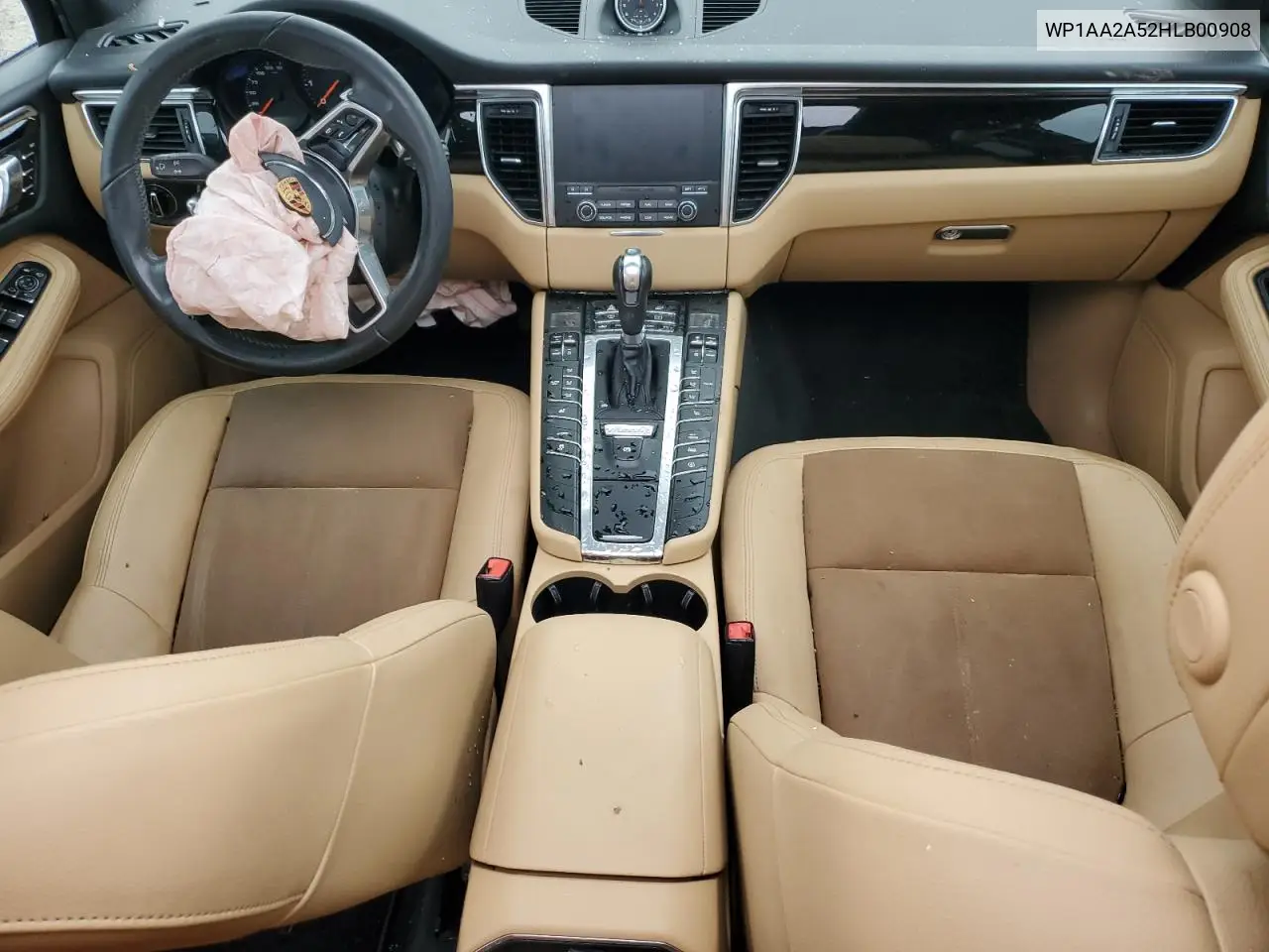 2017 Porsche Macan VIN: WP1AA2A52HLB00908 Lot: 55108025