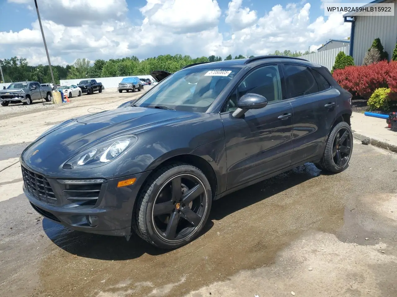 2017 Porsche Macan S VIN: WP1AB2A59HLB15922 Lot: 57080805