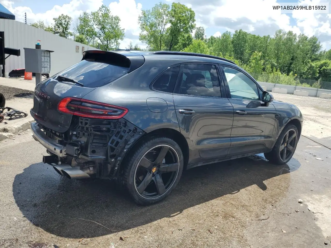 2017 Porsche Macan S VIN: WP1AB2A59HLB15922 Lot: 57080805