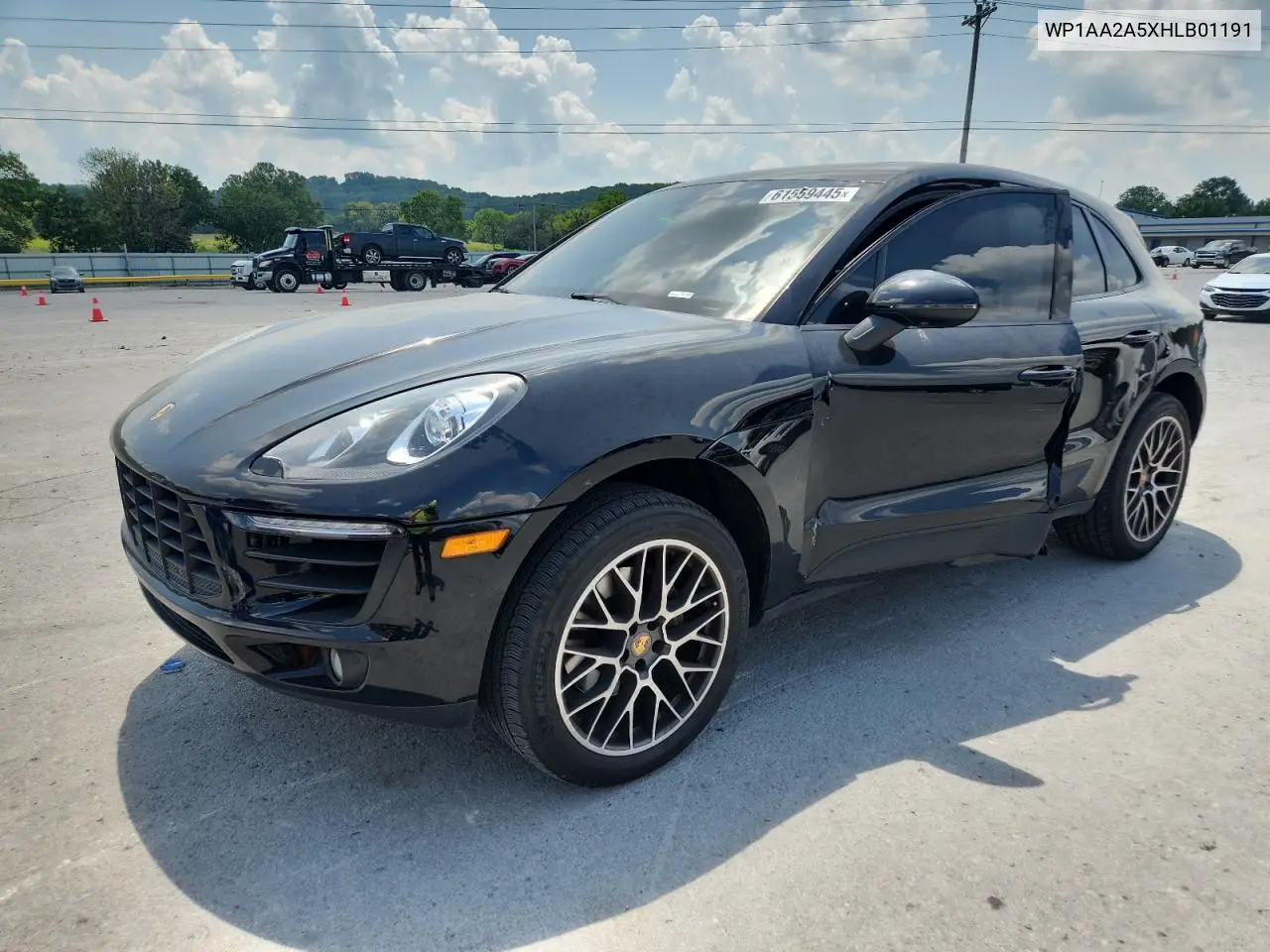 2017 Porsche Macan VIN: WP1AA2A5XHLB01191 Lot: 61559445