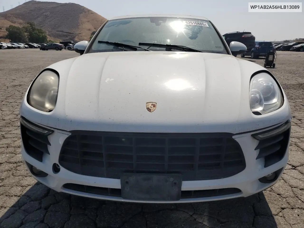 2017 Porsche Macan S VIN: WP1AB2A56HLB13089 Lot: 62510885