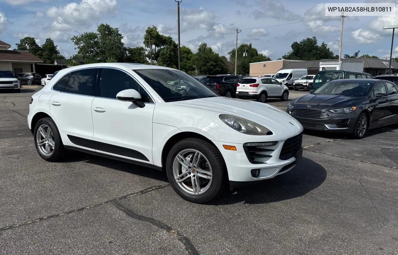 2017 Porsche Macan S VIN: WP1AB2A58HLB10811 Lot: 63115735