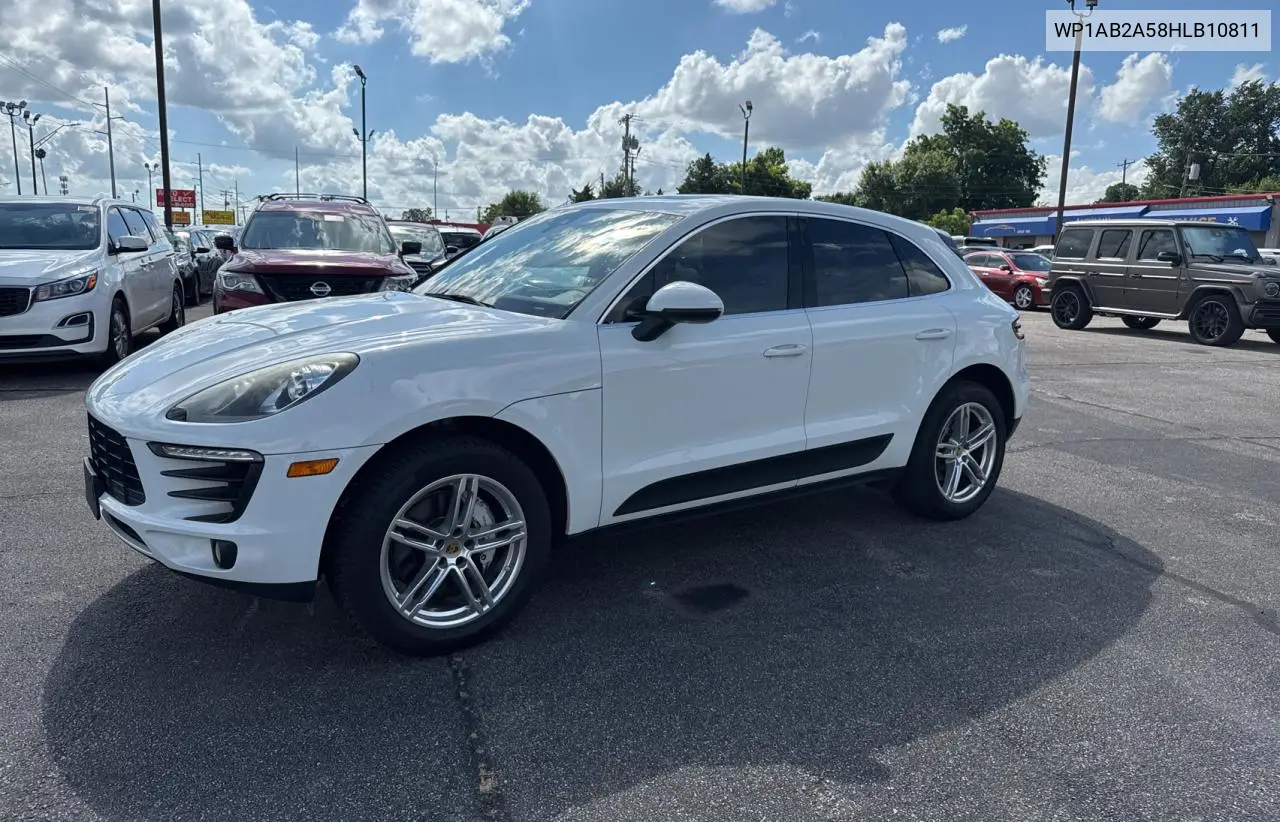 2017 Porsche Macan S VIN: WP1AB2A58HLB10811 Lot: 63115735