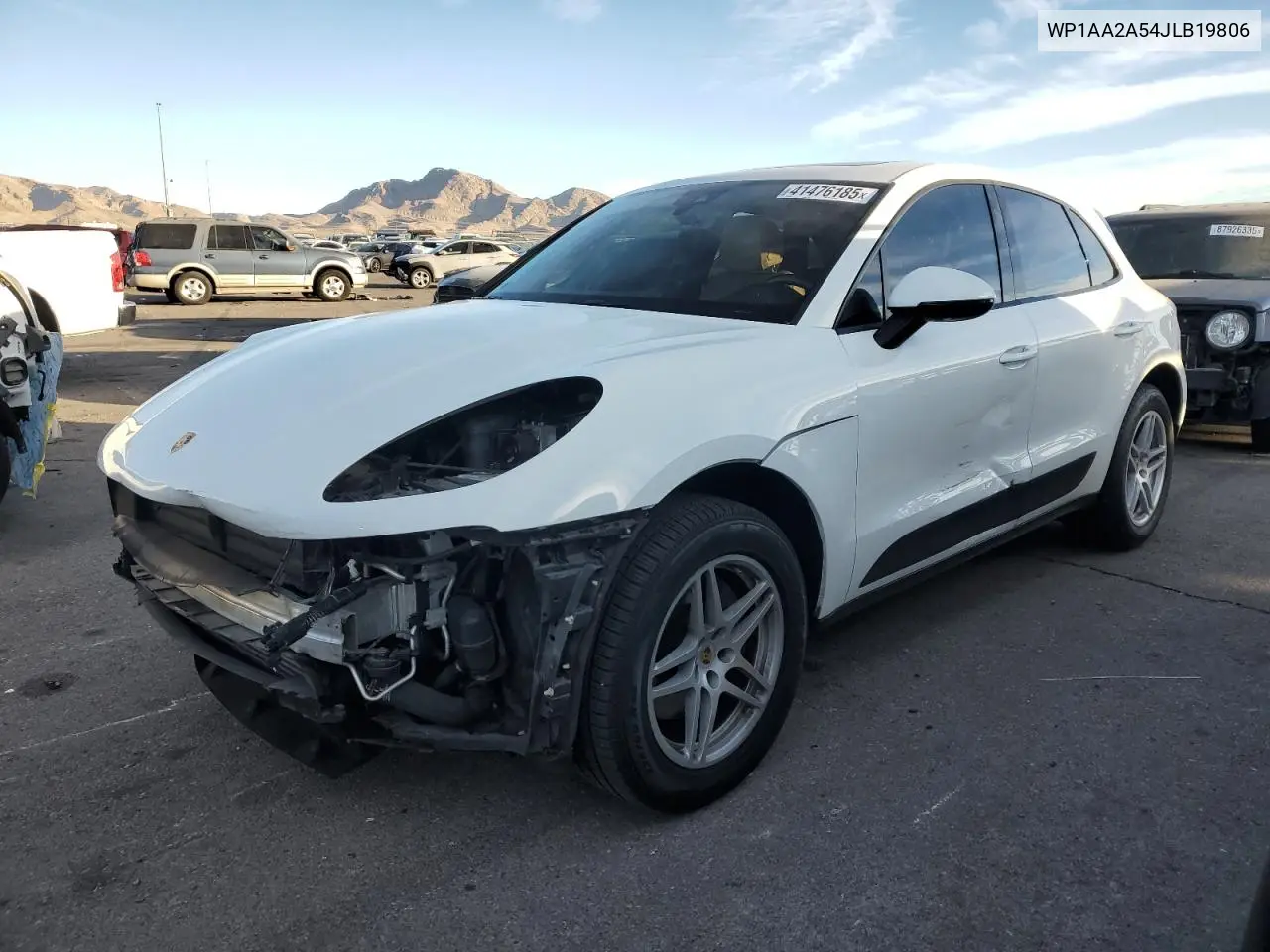 2018 Porsche Macan VIN: WP1AA2A54JLB19806 Lot: 41476185
