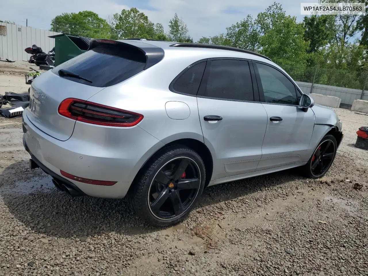 2018 Porsche Macan Turbo VIN: WP1AF2A54JLB70563 Lot: 54565005