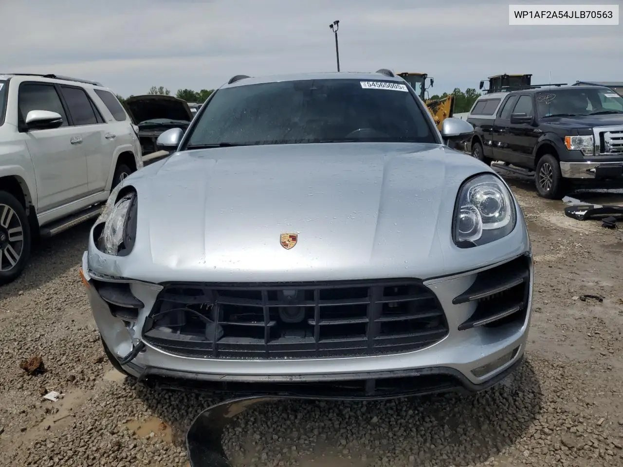 2018 Porsche Macan Turbo VIN: WP1AF2A54JLB70563 Lot: 54565005