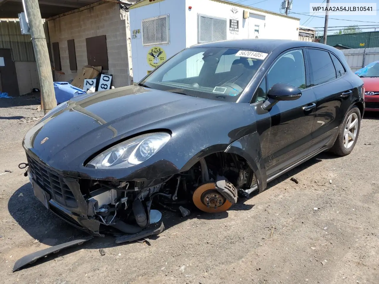 2018 Porsche Macan VIN: WP1AA2A54JLB10541 Lot: 56201405
