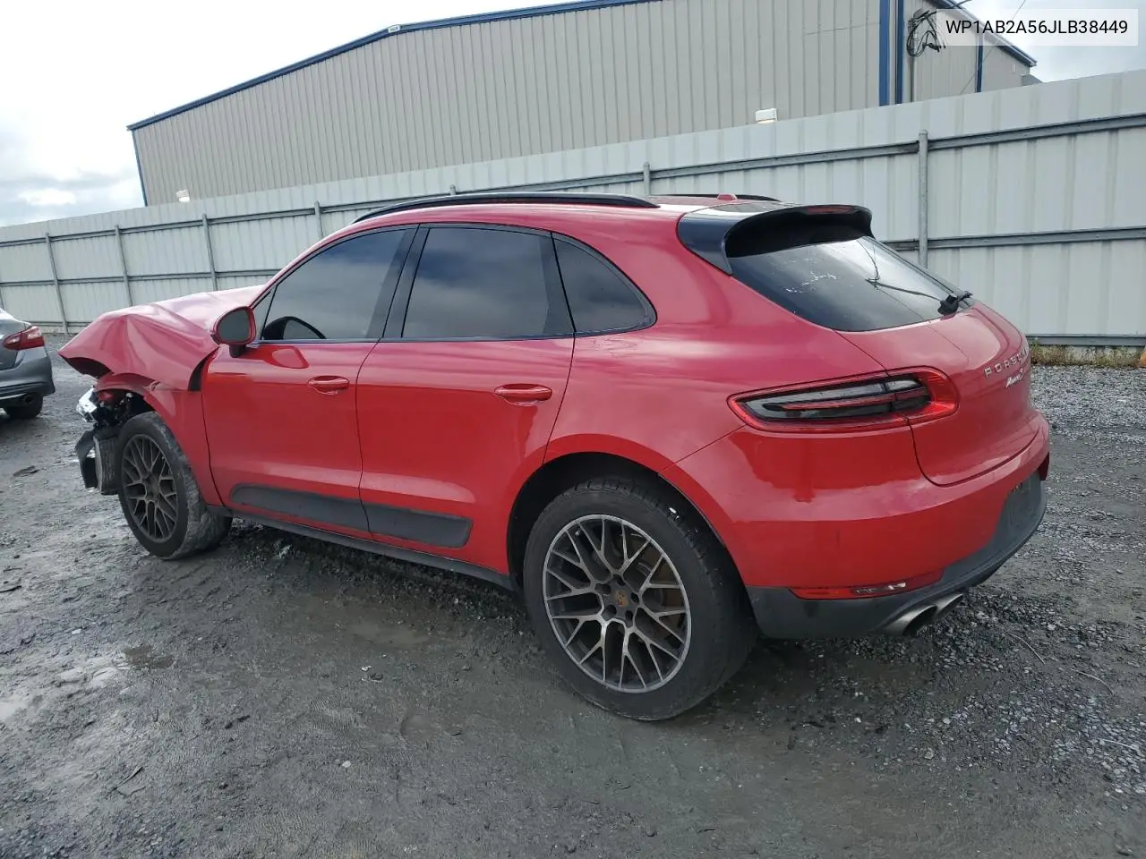 2018 Porsche Macan S VIN: WP1AB2A56JLB38449 Lot: 56634525