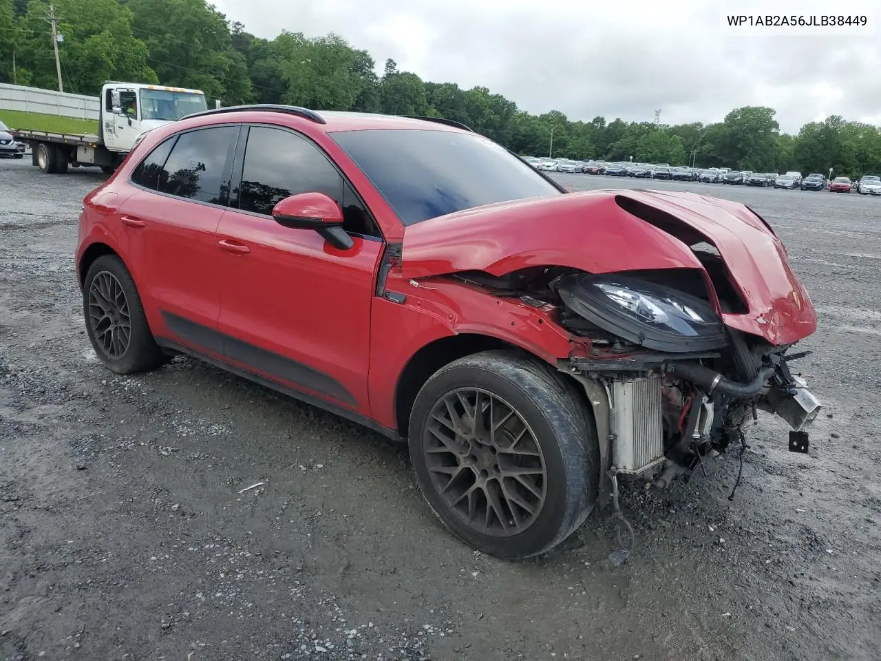2018 Porsche Macan S VIN: WP1AB2A56JLB38449 Lot: 56634525