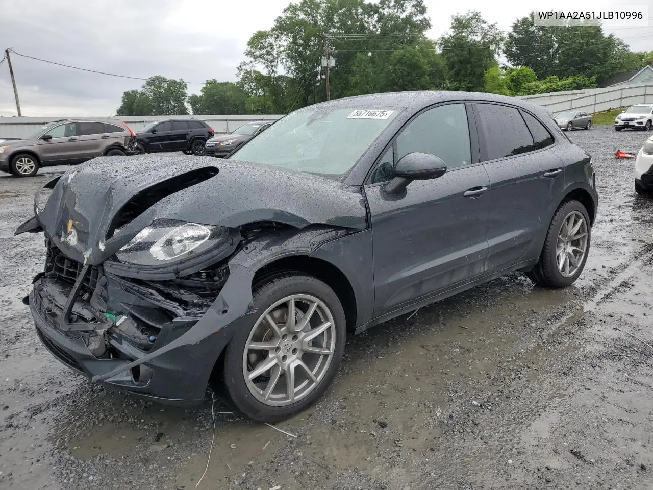 2018 Porsche Macan VIN: WP1AA2A51JLB10996 Lot: 56716675