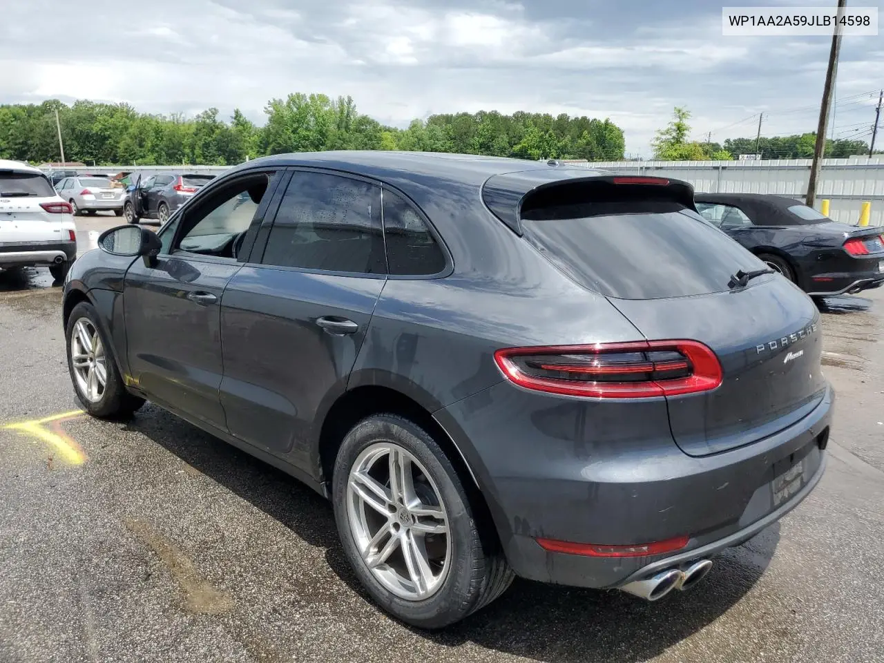 2018 Porsche Macan VIN: WP1AA2A59JLB14598 Lot: 58989995