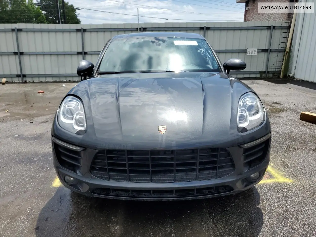 2018 Porsche Macan VIN: WP1AA2A59JLB14598 Lot: 58989995