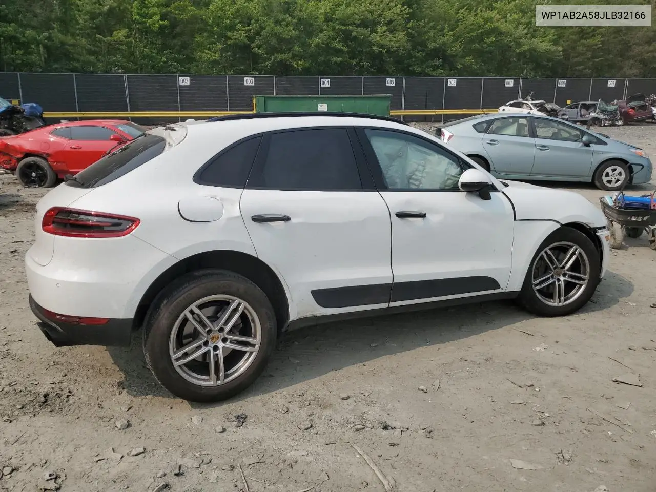 2018 Porsche Macan S VIN: WP1AB2A58JLB32166 Lot: 59410615