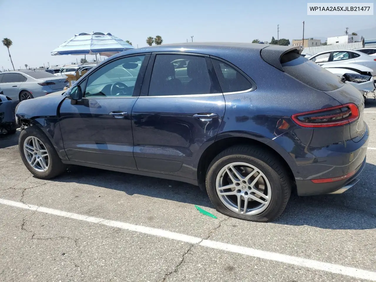 2018 Porsche Macan VIN: WP1AA2A5XJLB21477 Lot: 61071085