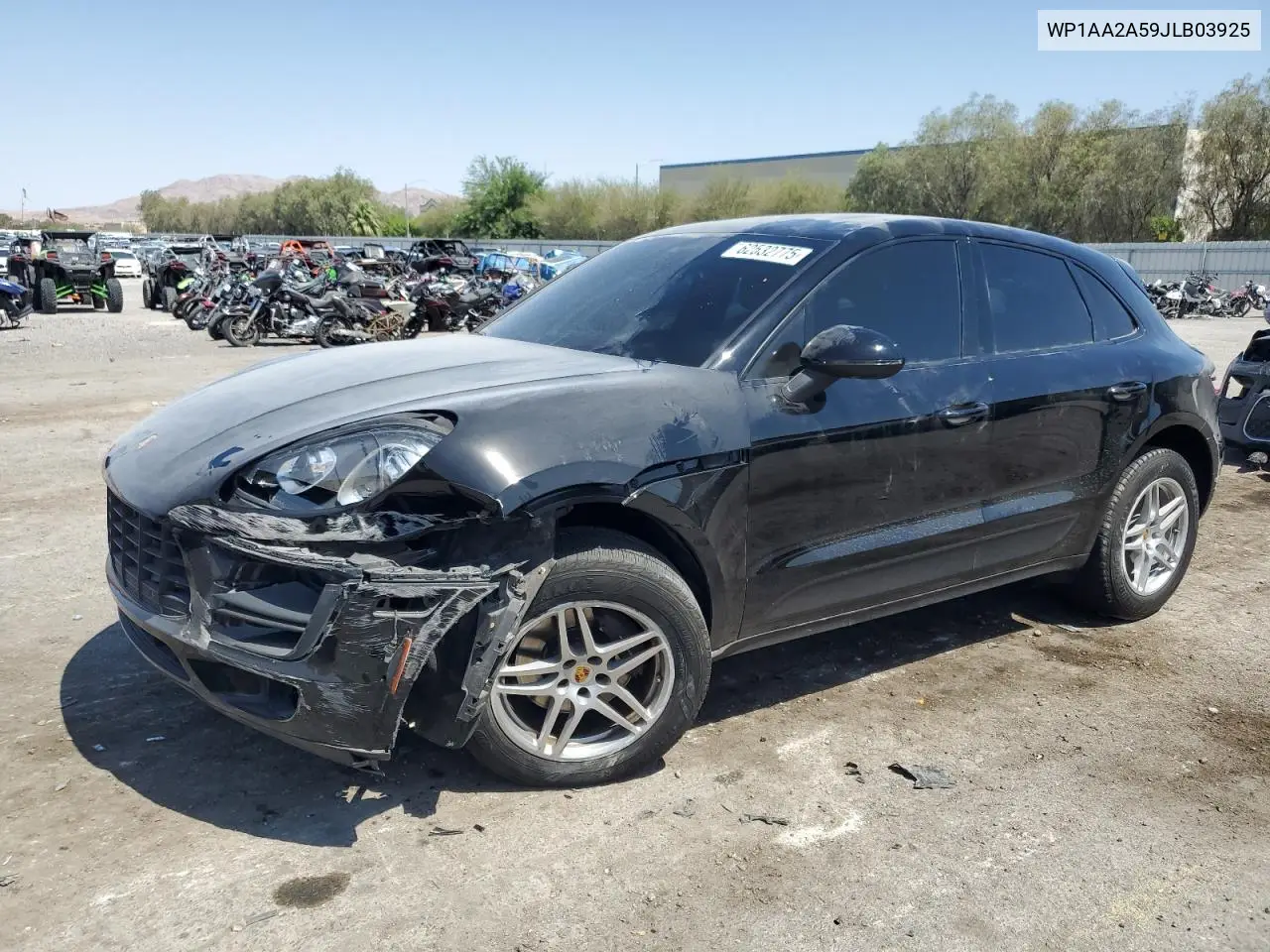 2018 Porsche Macan VIN: WP1AA2A59JLB03925 Lot: 62532775