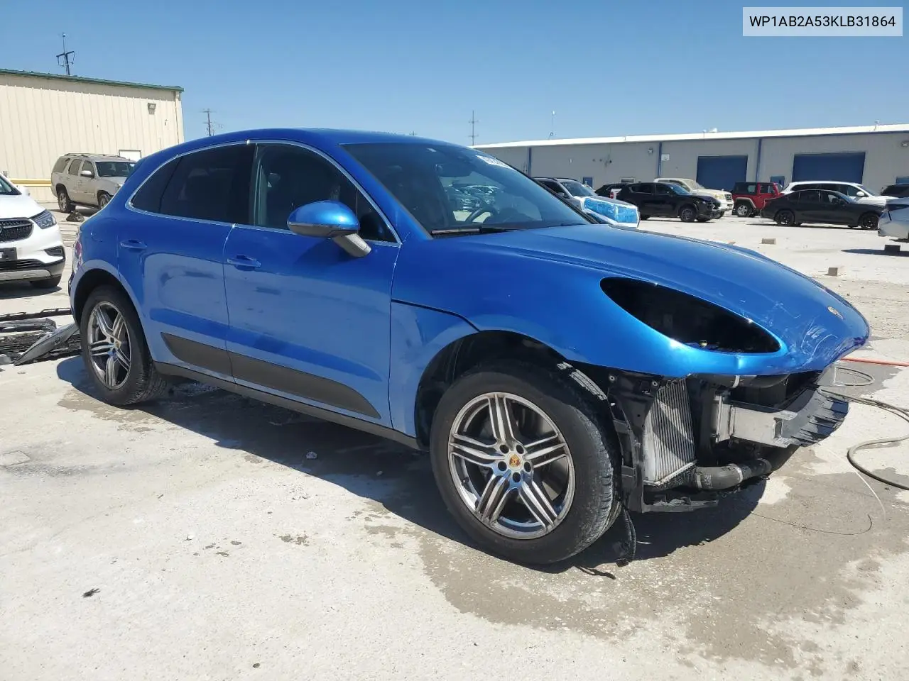 2019 Porsche Macan S VIN: WP1AB2A53KLB31864 Lot: 49454305