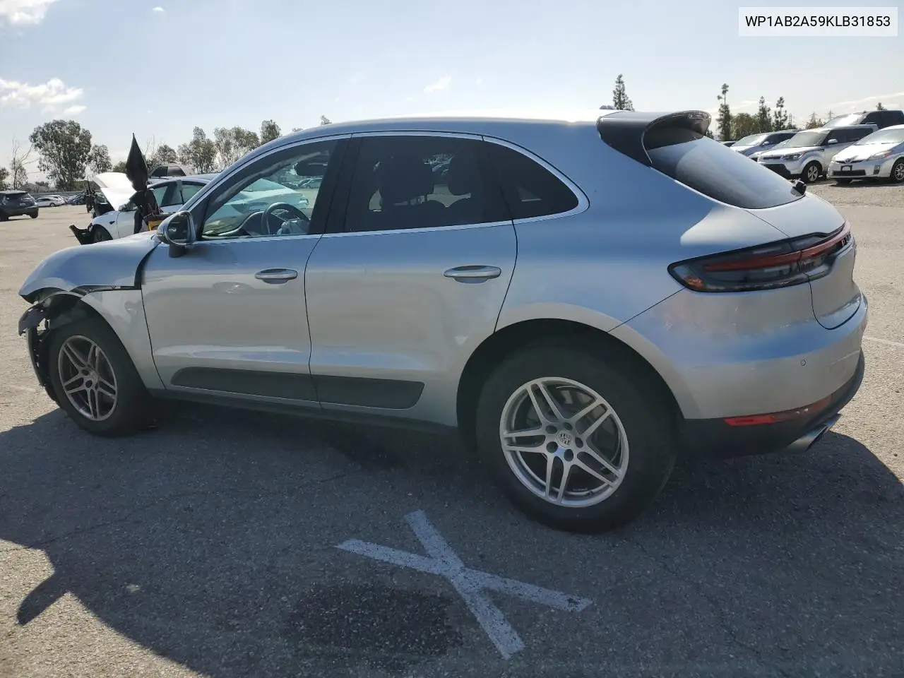 2019 Porsche Macan S VIN: WP1AB2A59KLB31853 Lot: 51647145