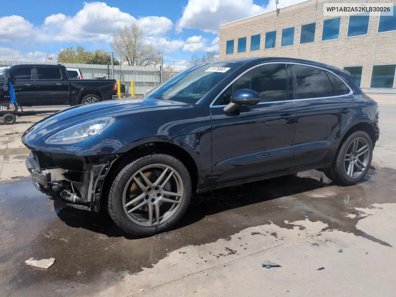 2019 Porsche Macan S VIN: WP1AB2A52KLB30026 Lot: 53975665