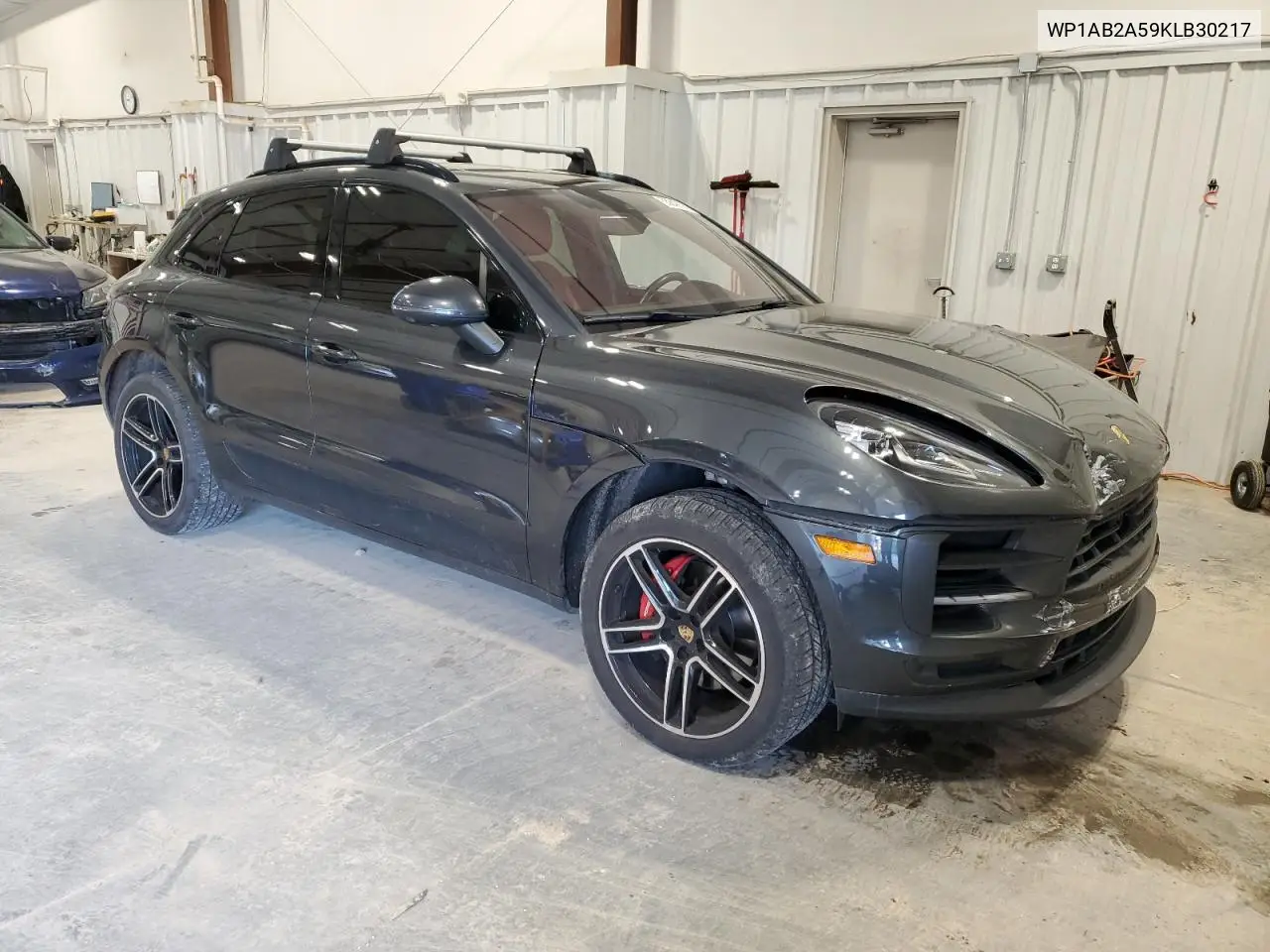 2019 Porsche Macan S VIN: WP1AB2A59KLB30217 Lot: 55842105