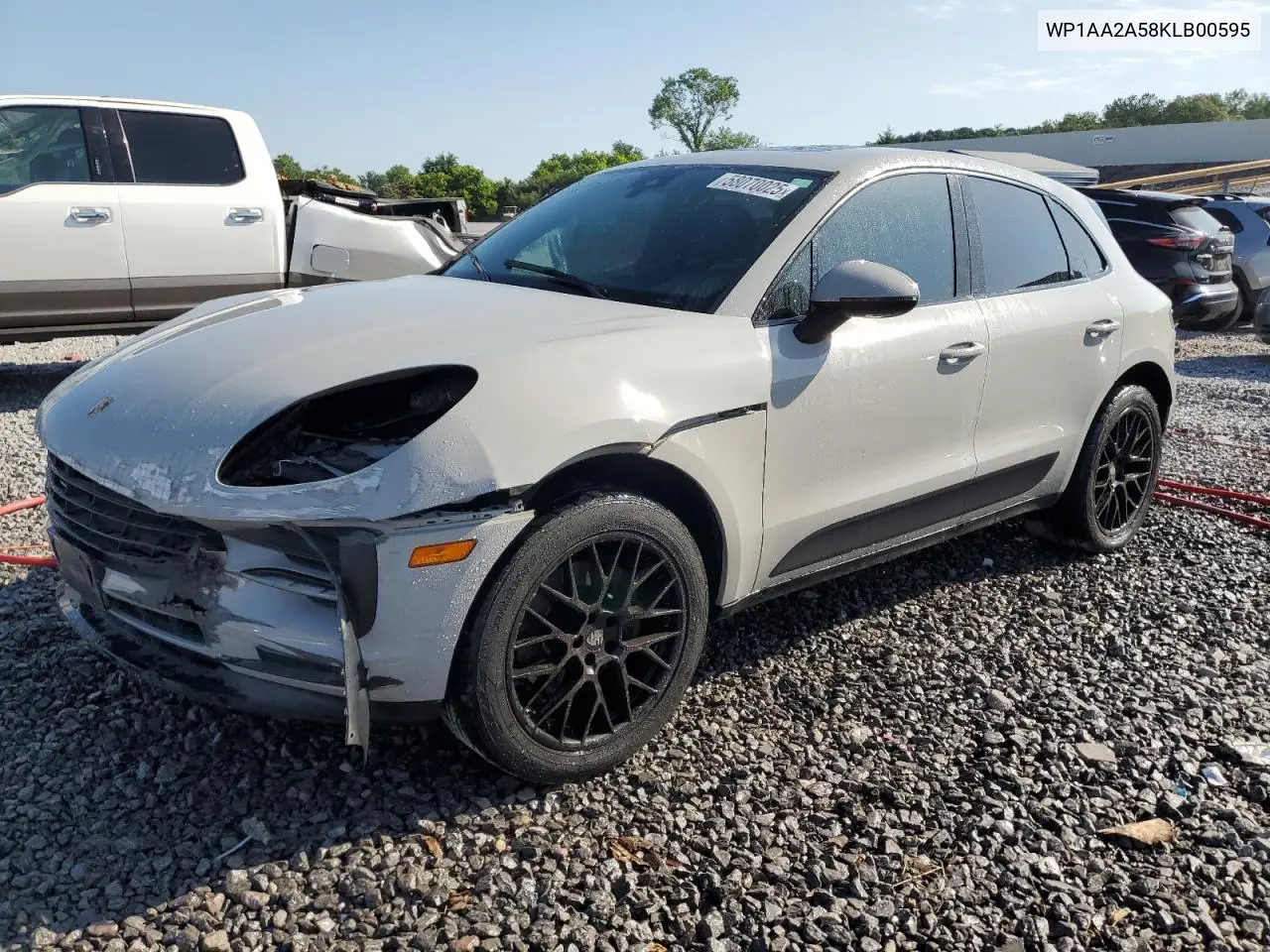 2019 Porsche Macan VIN: WP1AA2A58KLB00595 Lot: 58070025