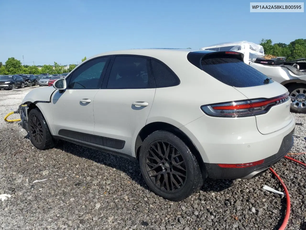 2019 Porsche Macan VIN: WP1AA2A58KLB00595 Lot: 58070025