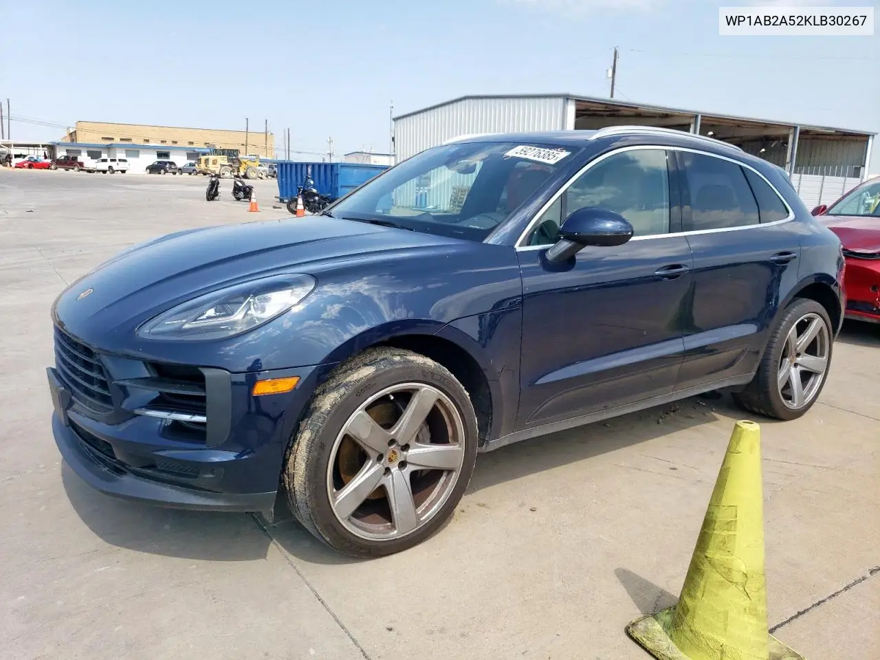 2019 Porsche Macan S VIN: WP1AB2A52KLB30267 Lot: 59276385