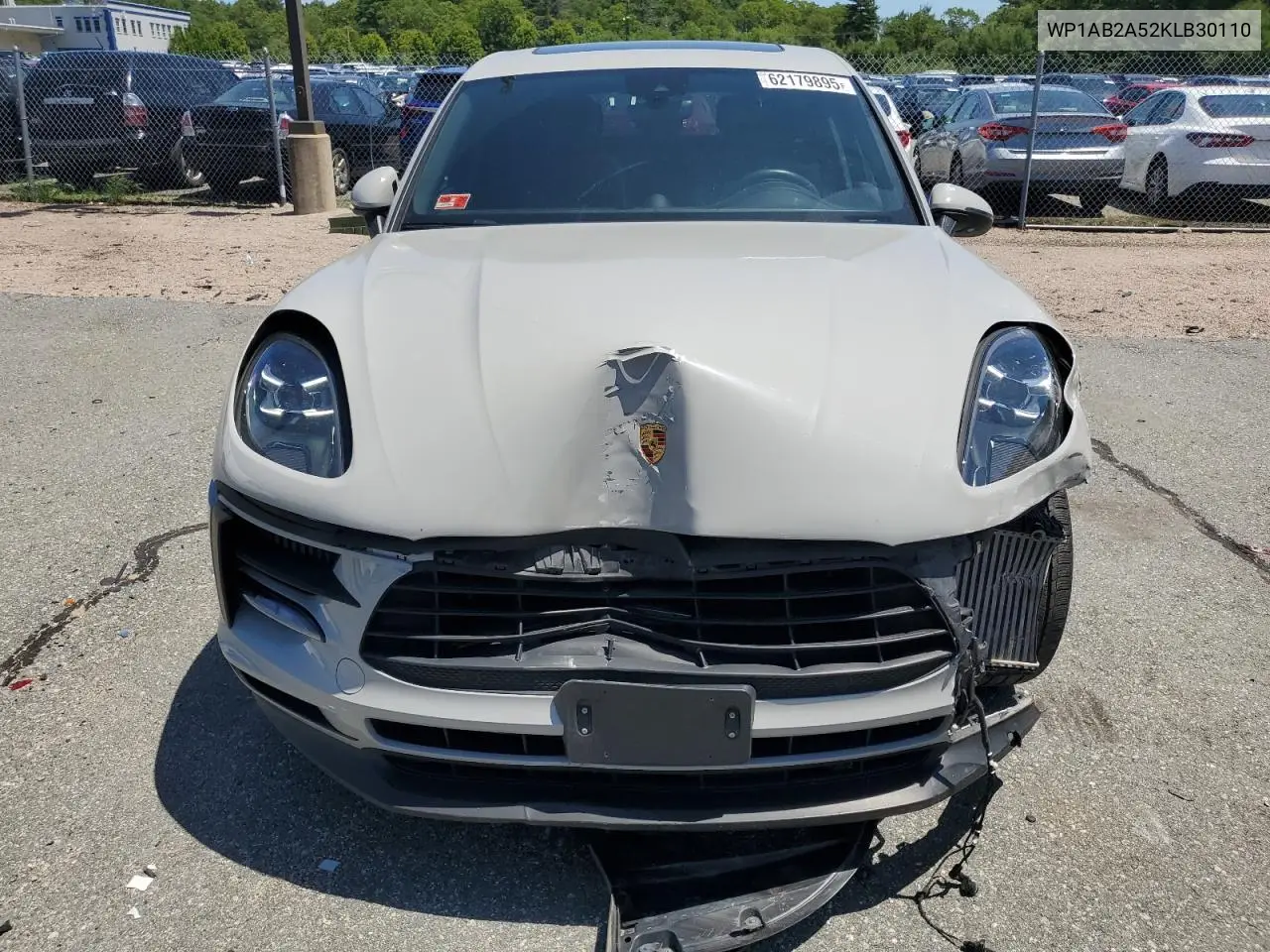 2019 Porsche Macan S VIN: WP1AB2A52KLB30110 Lot: 62179895