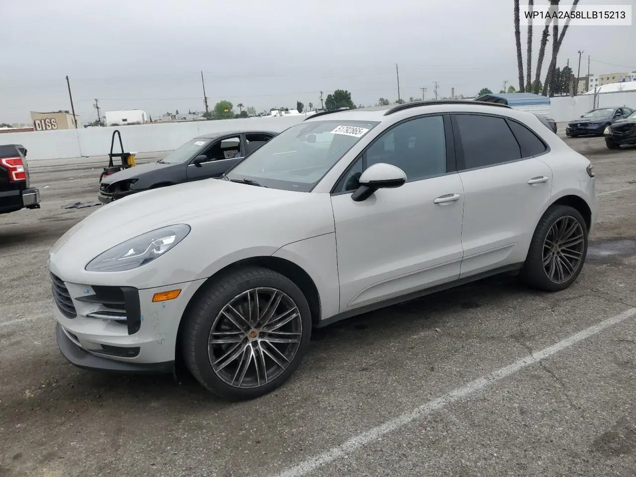 2020 Porsche Macan VIN: WP1AA2A58LLB15213 Lot: 51792865