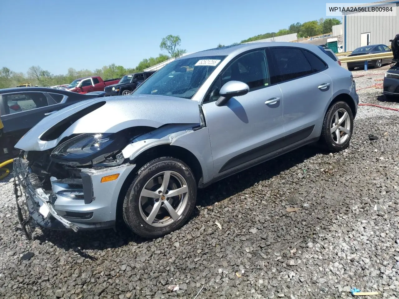 2020 Porsche Macan VIN: WP1AA2A56LLB00984 Lot: 52521255