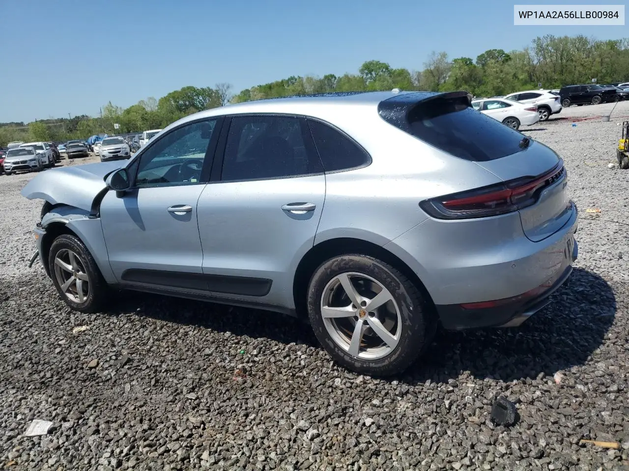 2020 Porsche Macan VIN: WP1AA2A56LLB00984 Lot: 52521255