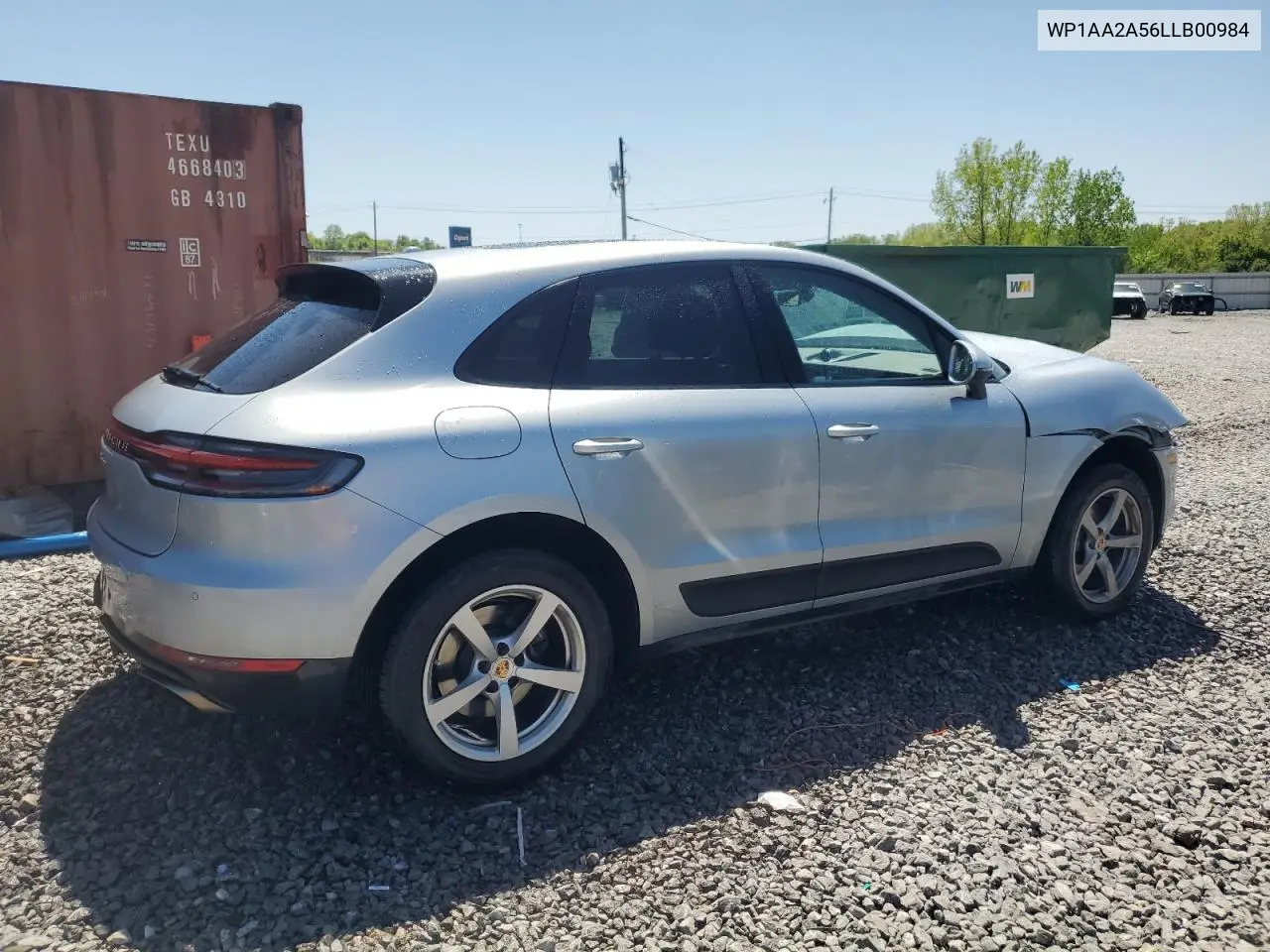 2020 Porsche Macan VIN: WP1AA2A56LLB00984 Lot: 52521255