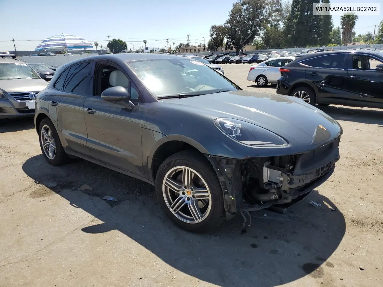 2020 Porsche Macan VIN: WP1AA2A52LLB02702 Lot: 52910305