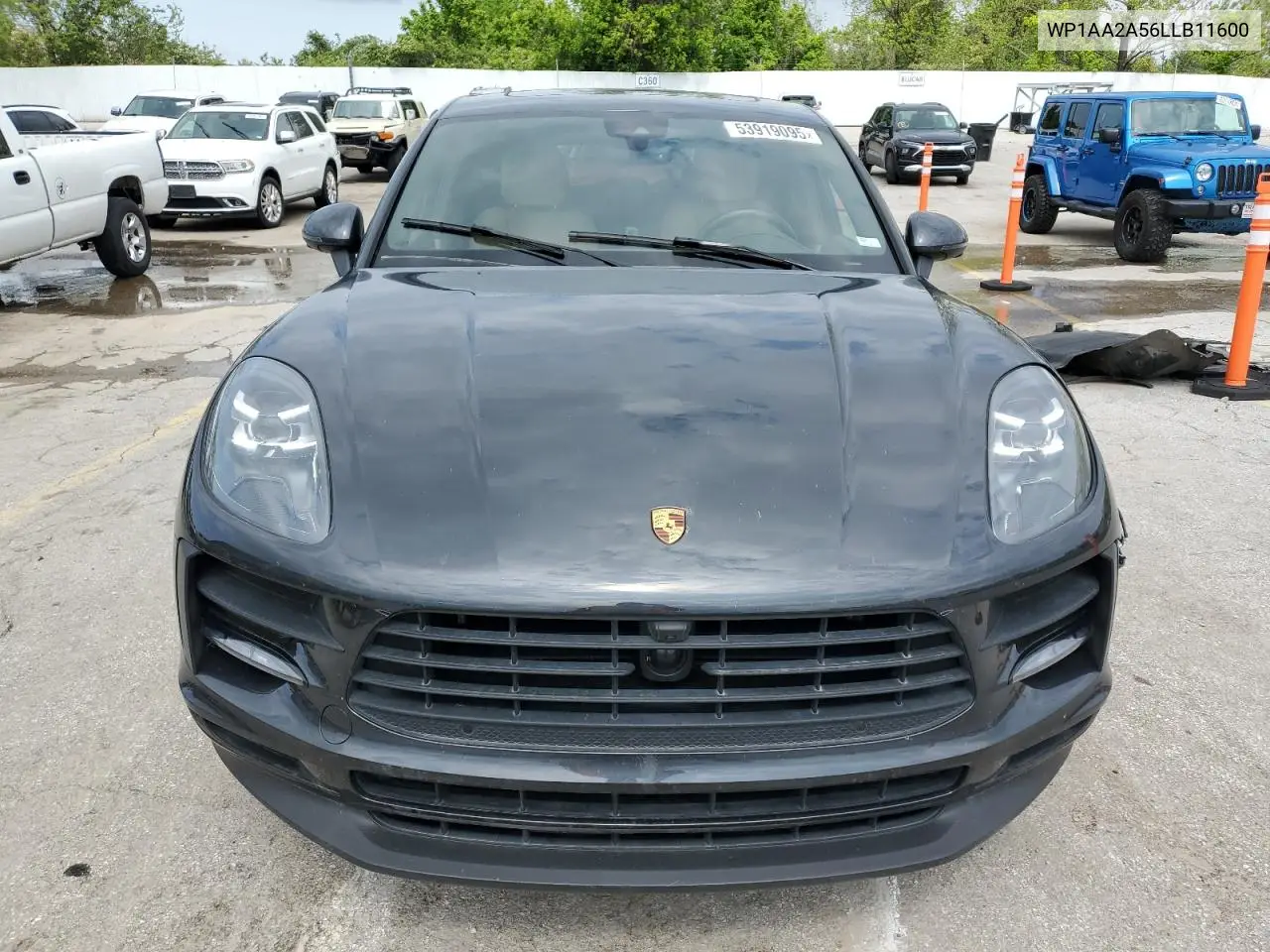 2020 Porsche Macan VIN: WP1AA2A56LLB11600 Lot: 53919095