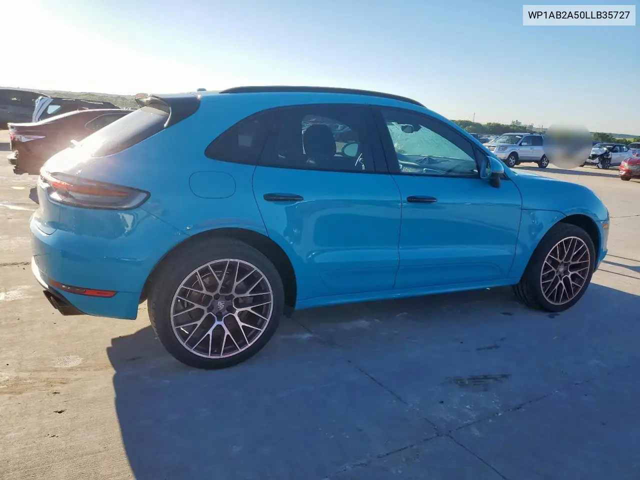 2020 Porsche Macan S VIN: WP1AB2A50LLB35727 Lot: 54169925