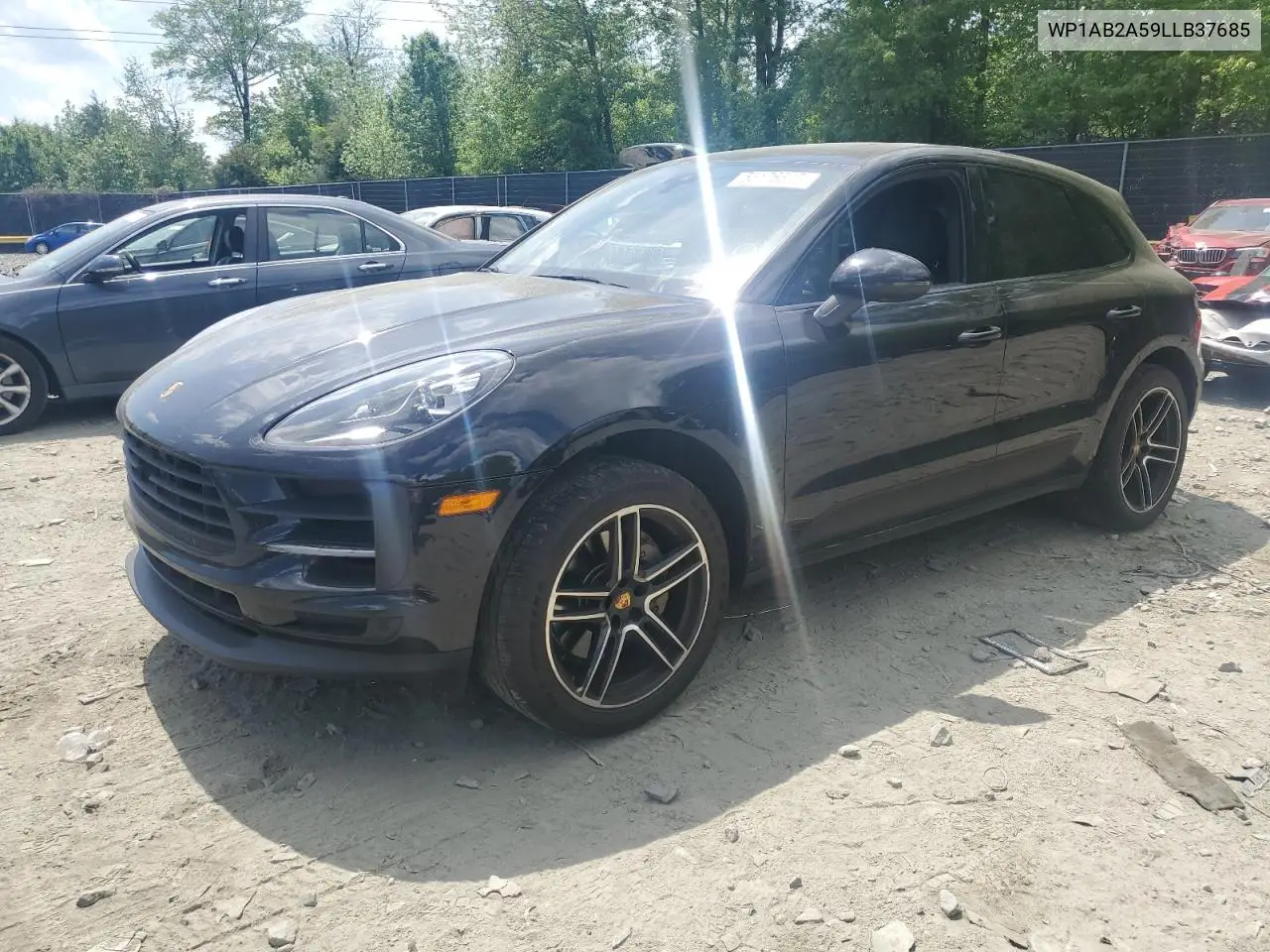 2020 Porsche Macan S VIN: WP1AB2A59LLB37685 Lot: 55176815