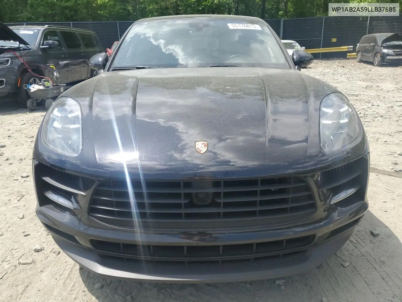 2020 Porsche Macan S VIN: WP1AB2A59LLB37685 Lot: 55176815