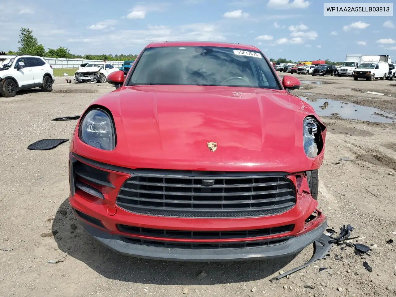 2020 Porsche Macan VIN: WP1AA2A55LLB03813 Lot: 55617675