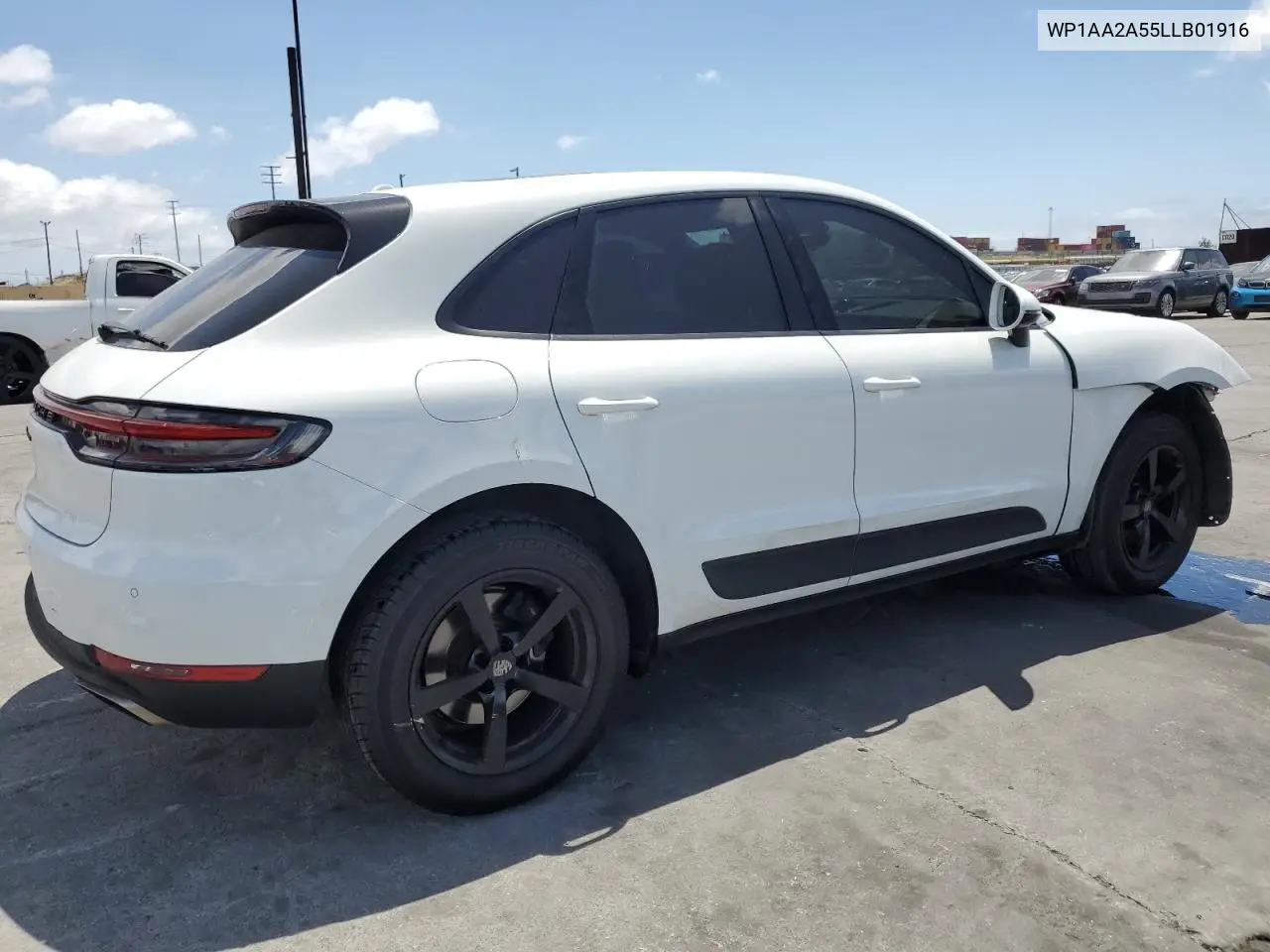 2020 Porsche Macan VIN: WP1AA2A55LLB01916 Lot: 55700165