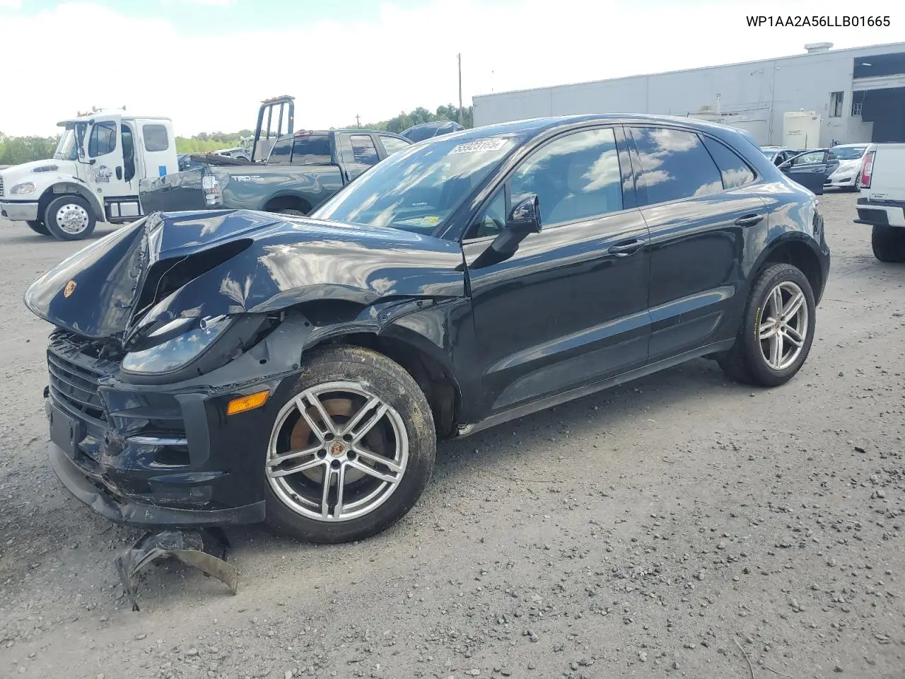 2020 Porsche Macan VIN: WP1AA2A56LLB01665 Lot: 55923165