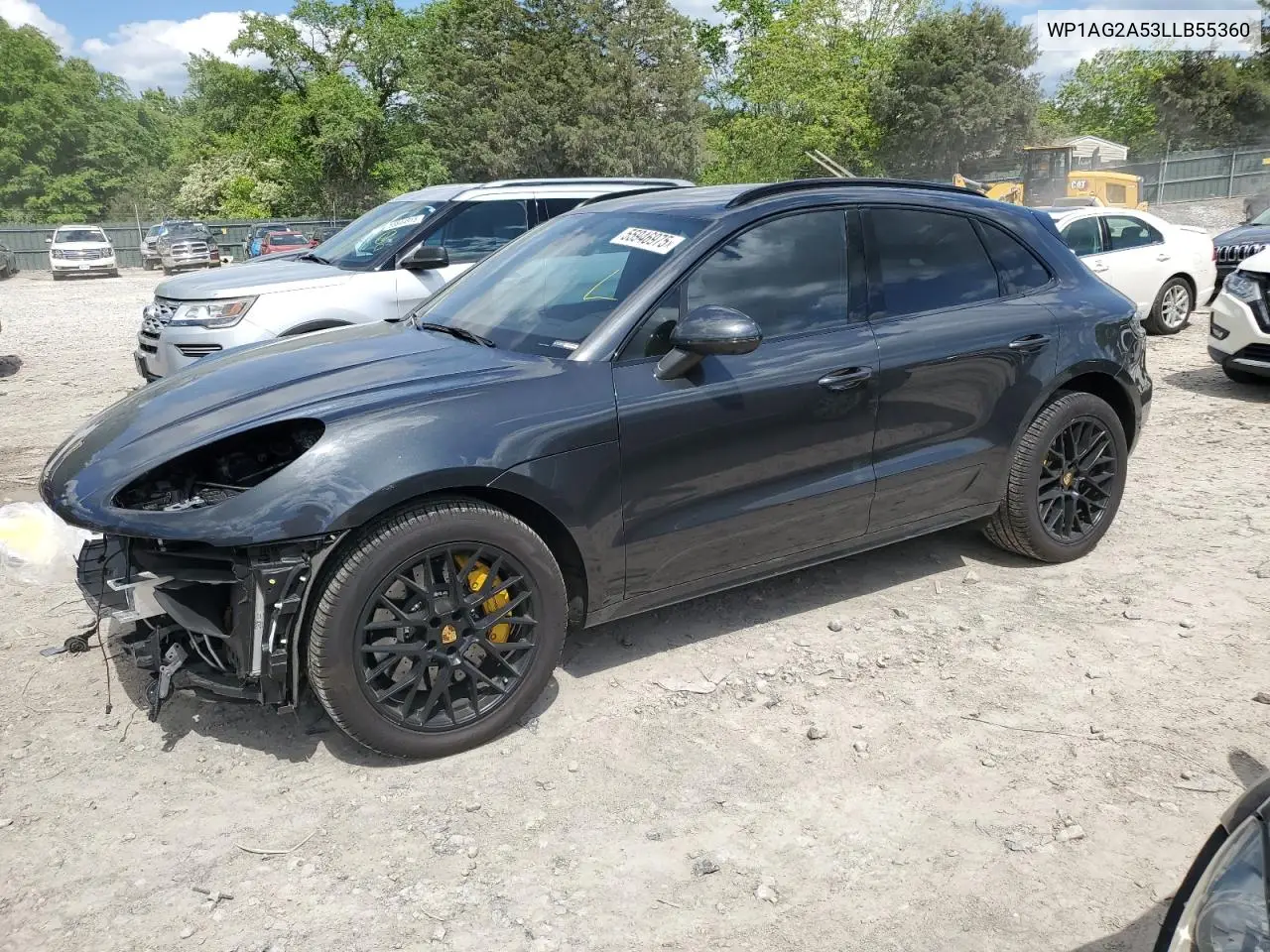 2020 Porsche Macan Gts VIN: WP1AG2A53LLB55360 Lot: 55946975