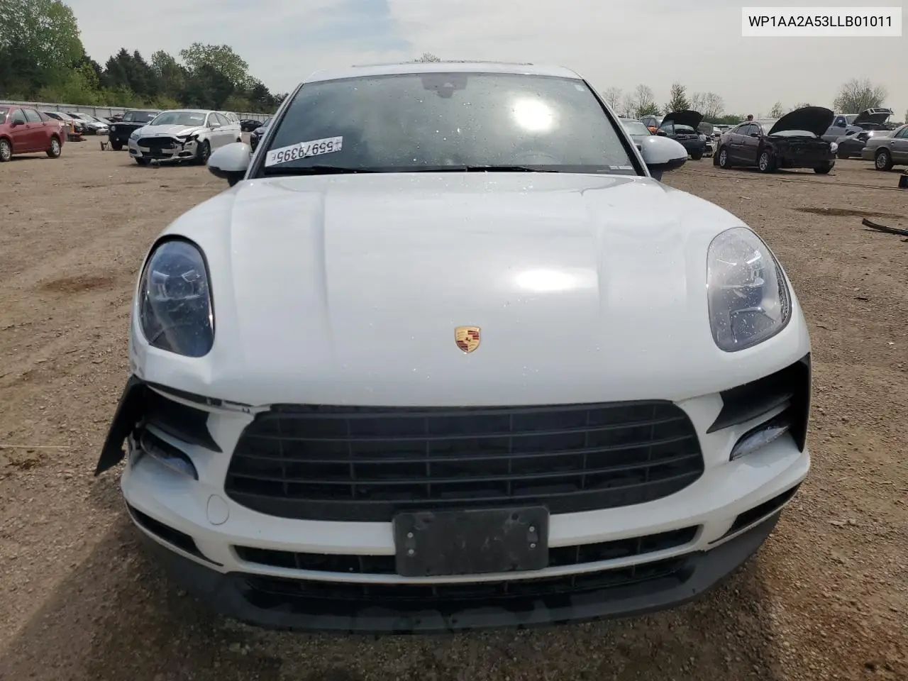 2020 Porsche Macan VIN: WP1AA2A53LLB01011 Lot: 55979395