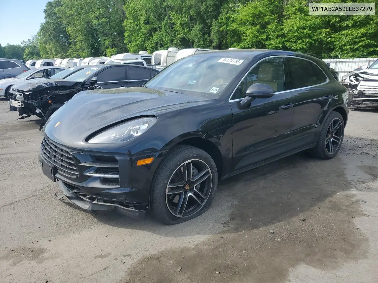 2020 Porsche Macan S VIN: WP1AB2A59LLB37279 Lot: 56124765