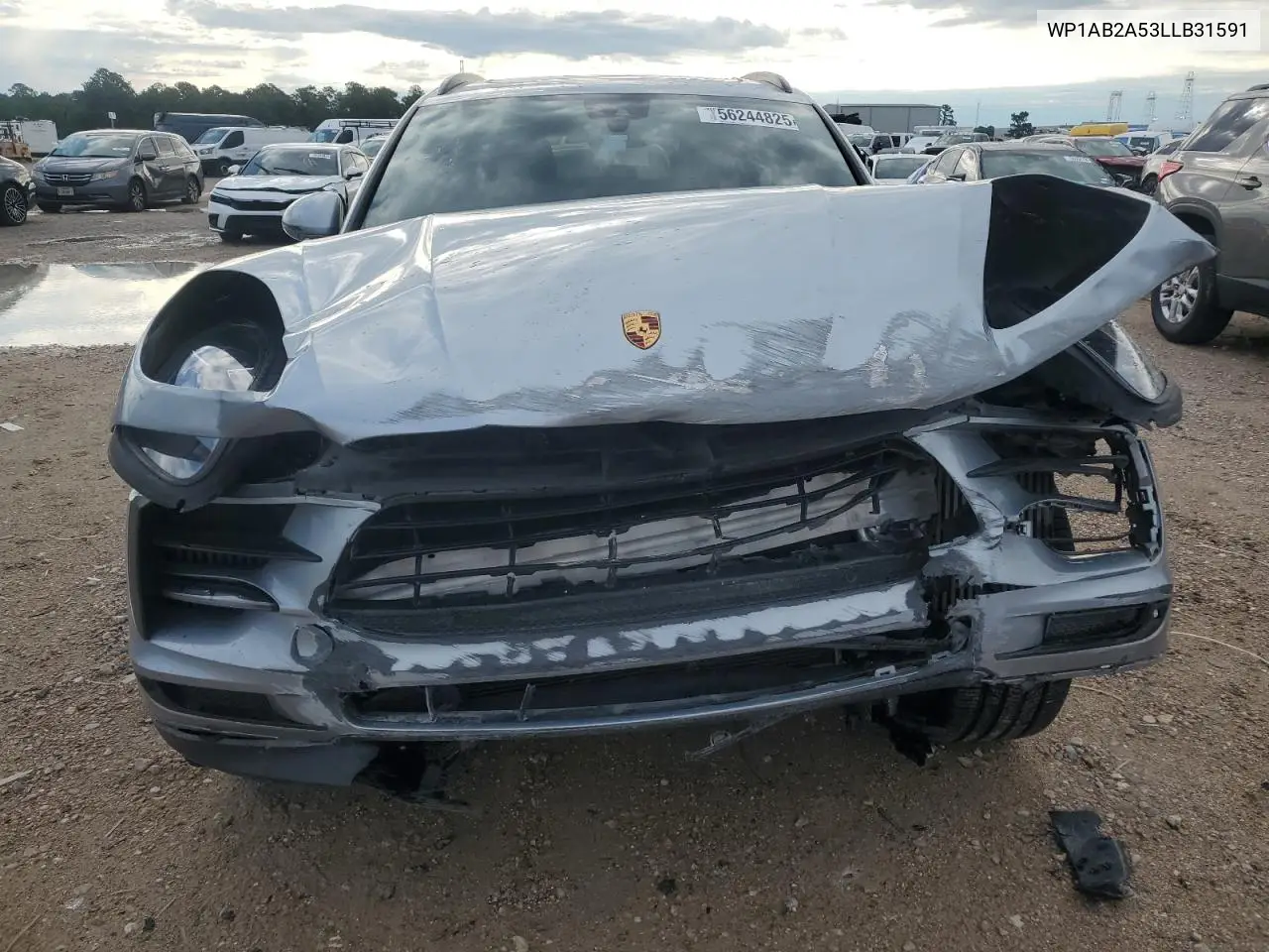2020 Porsche Macan S VIN: WP1AB2A53LLB31591 Lot: 56244825