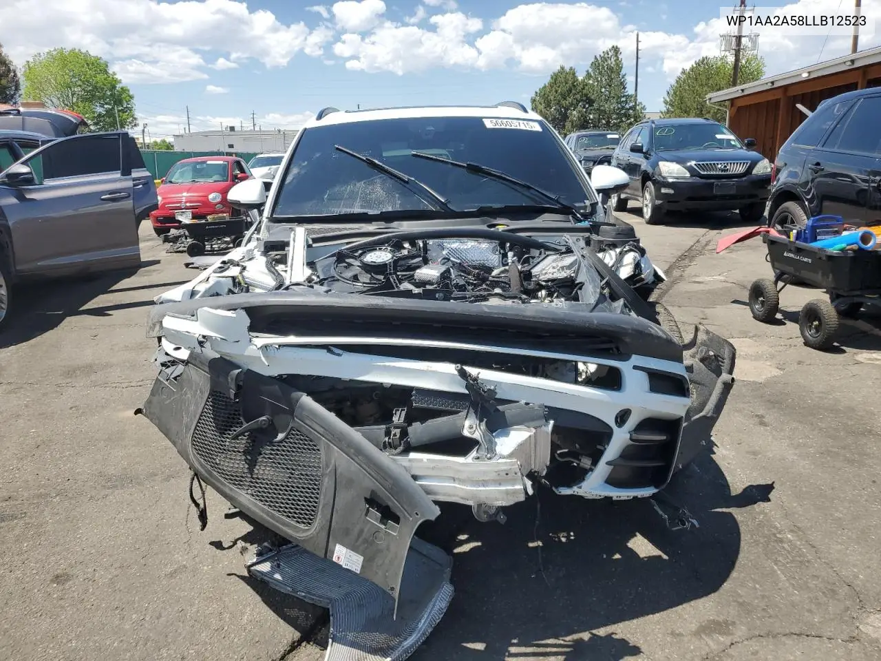 2020 Porsche Macan VIN: WP1AA2A58LLB12523 Lot: 56605715