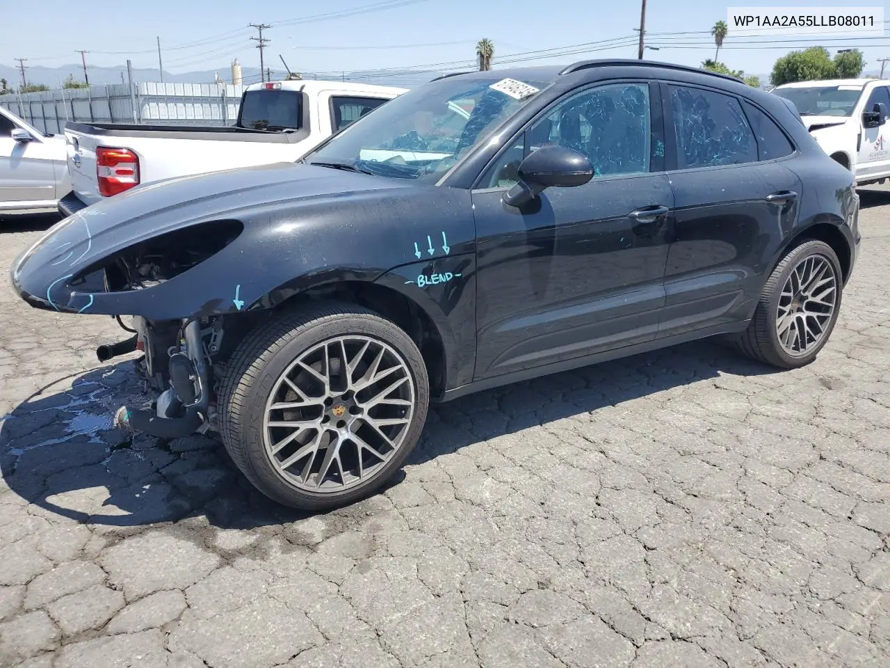 2020 Porsche Macan VIN: WP1AA2A55LLB08011 Lot: 57046245