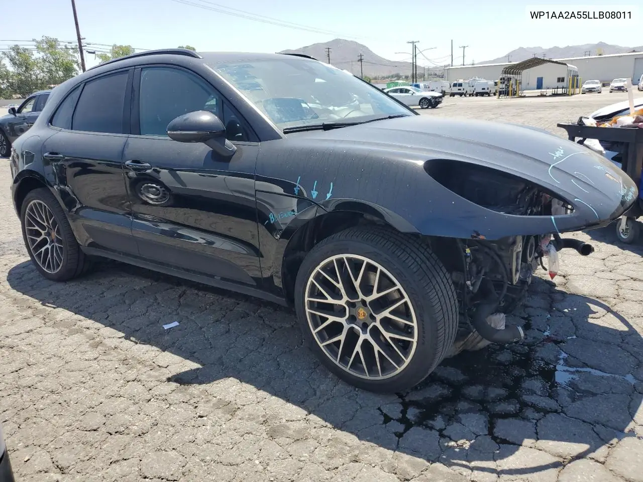 2020 Porsche Macan VIN: WP1AA2A55LLB08011 Lot: 57046245