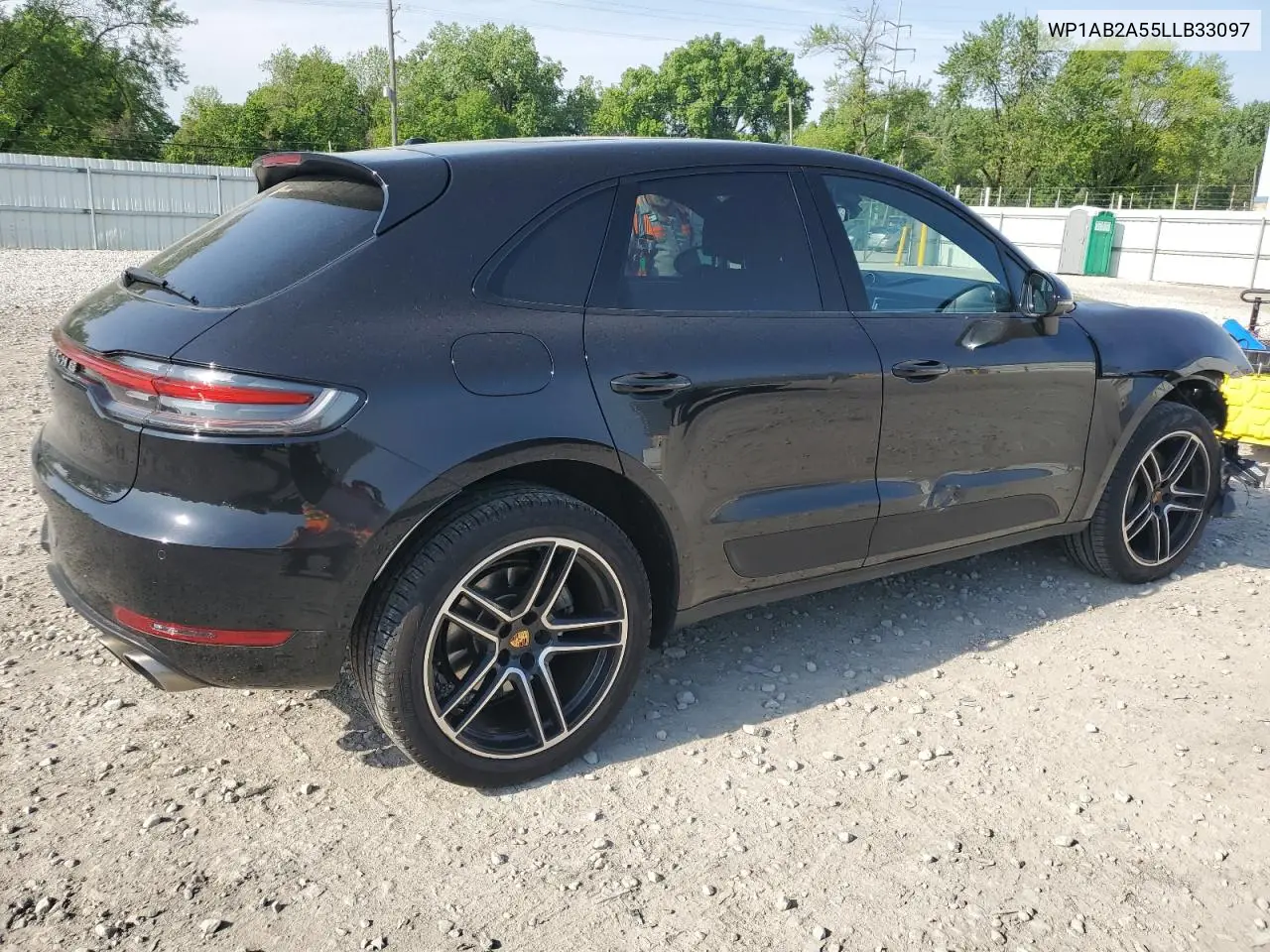 2020 Porsche Macan S VIN: WP1AB2A55LLB33097 Lot: 57332375