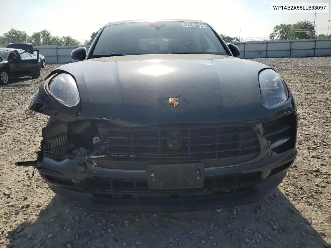 2020 Porsche Macan S VIN: WP1AB2A55LLB33097 Lot: 57332375