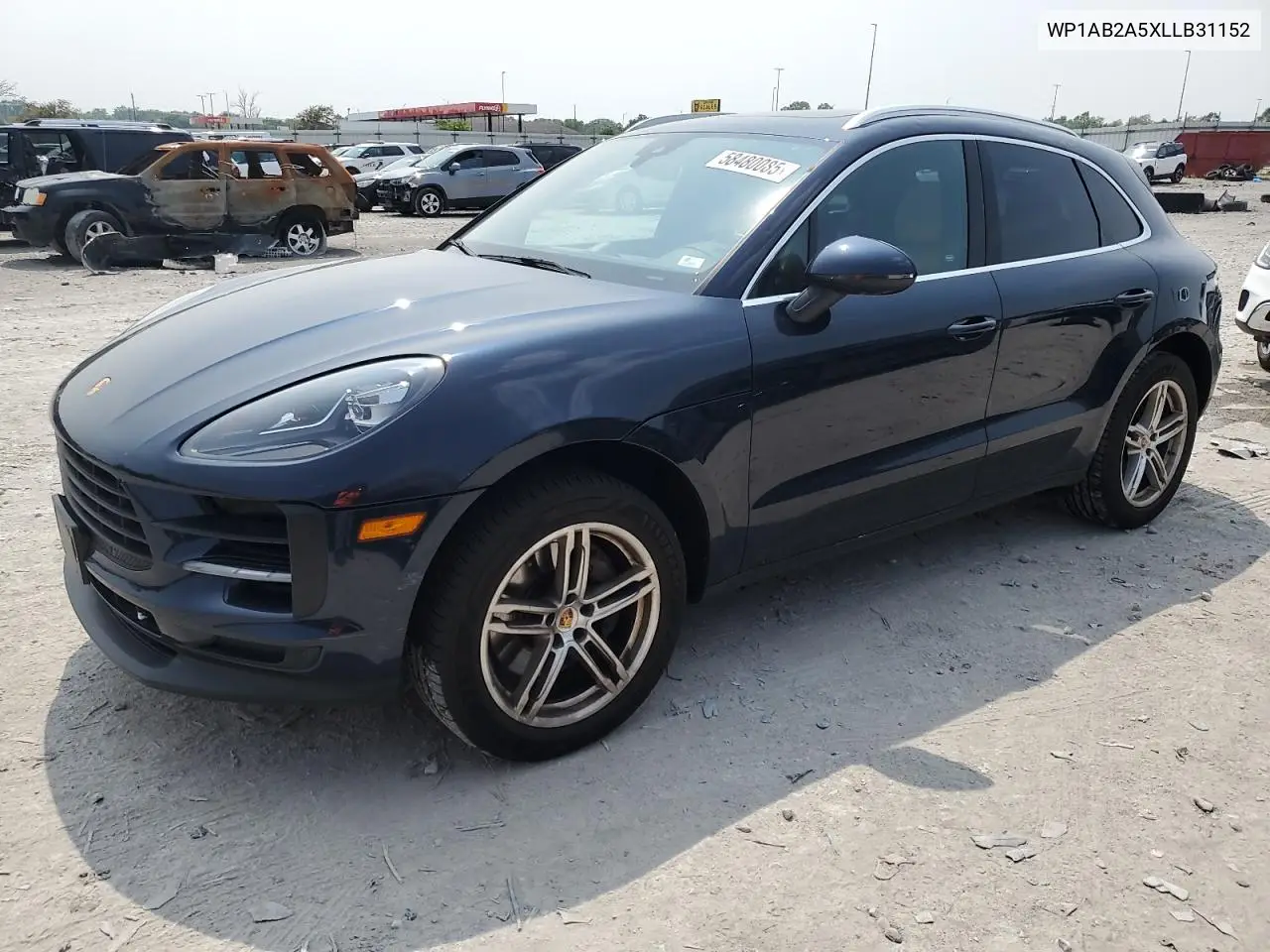 2020 Porsche Macan S VIN: WP1AB2A5XLLB31152 Lot: 58480085